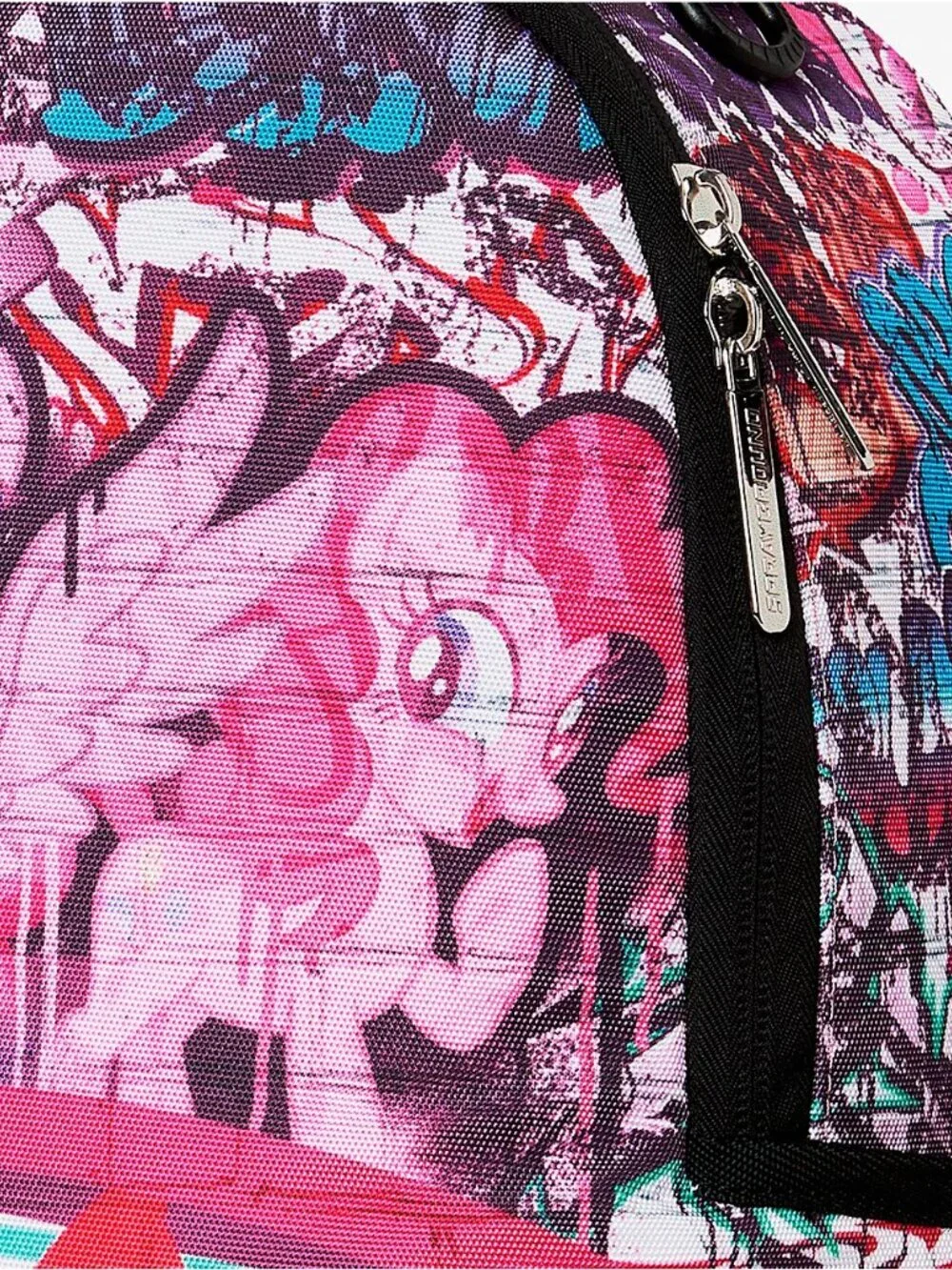 Sprayground x My Little Pony Graffiti Pink Backpack - Picture 4 of 7